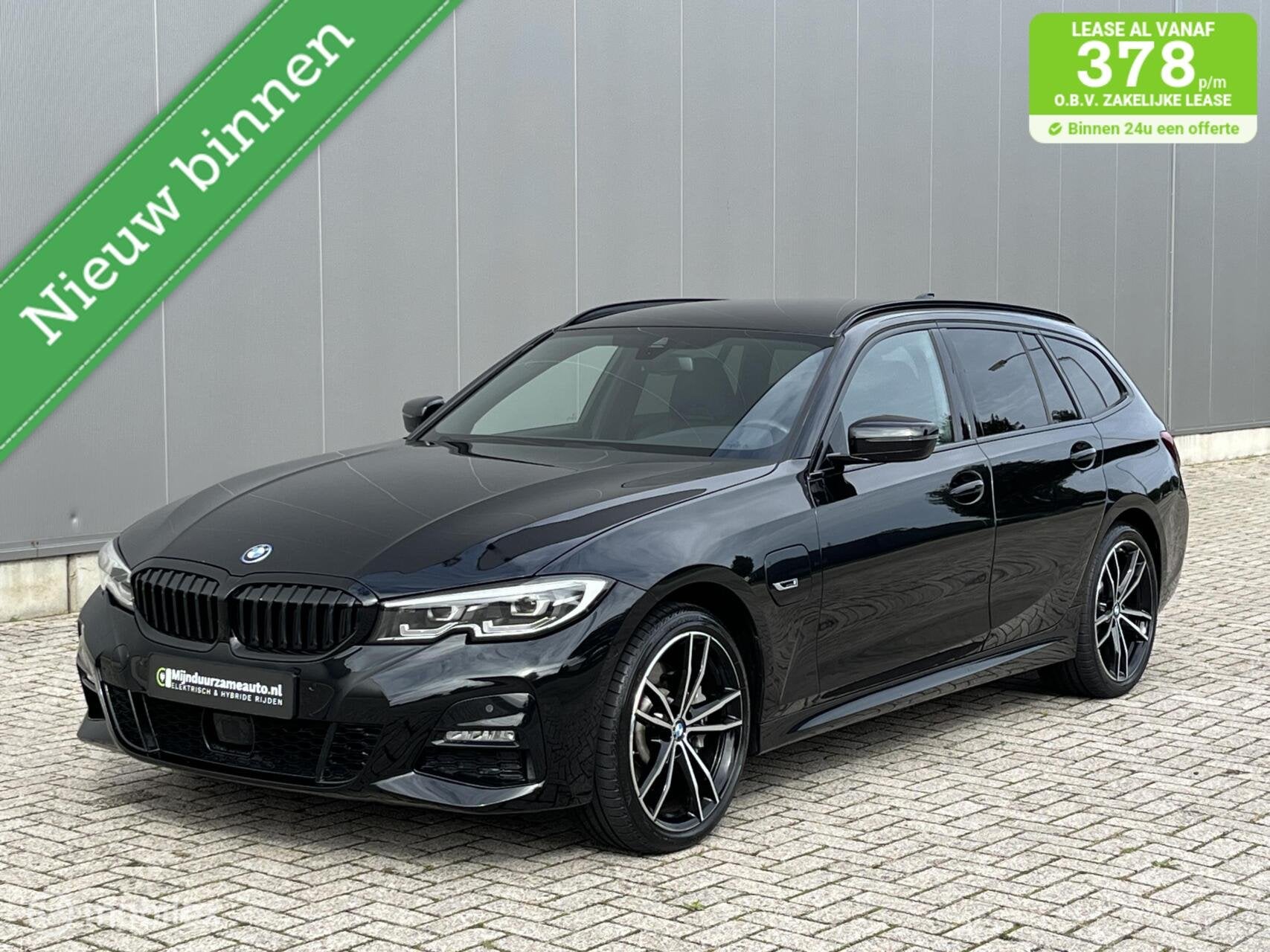 BMW 3-serie Touring 330e xDrive aut, M Sport, Trekhaak, LED, Auto's, Gebruikt, 4 cilinders, 1865 kg, Leder