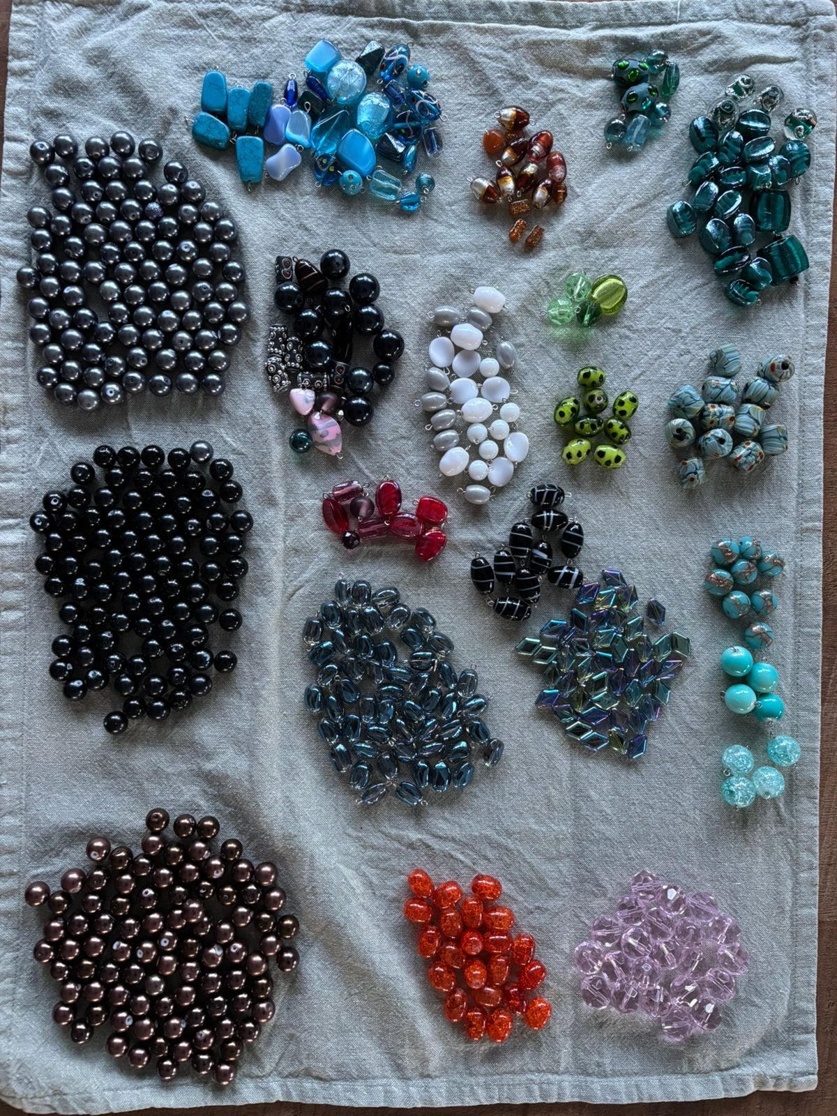 Glazen en stenen kralen sieraden maken, Hobby en Vrije tijd, Ophalen, Zo goed als nieuw, Kraal