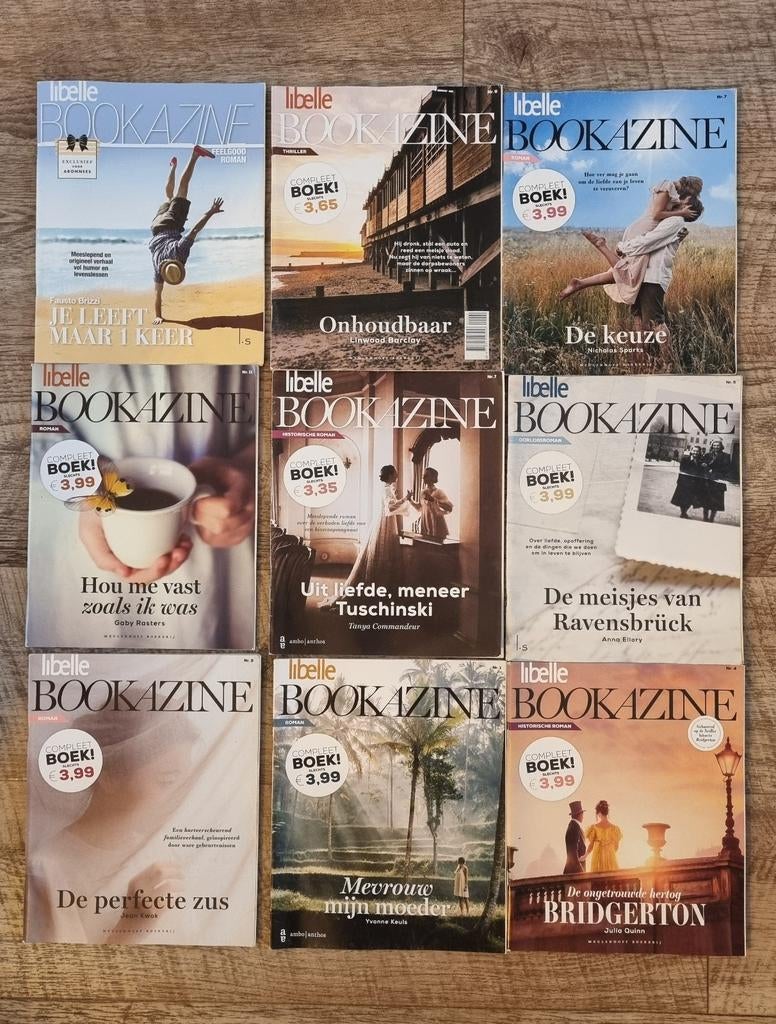 Libelle Bookazine Collectie - 9 complete boeken, Ophalen of Verzenden, Zo goed als nieuw, Damesbladen