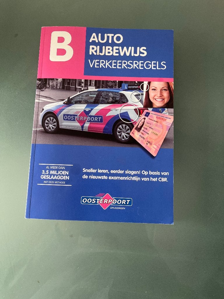Theorie boek, Ophalen of Verzenden, Zo goed als nieuw