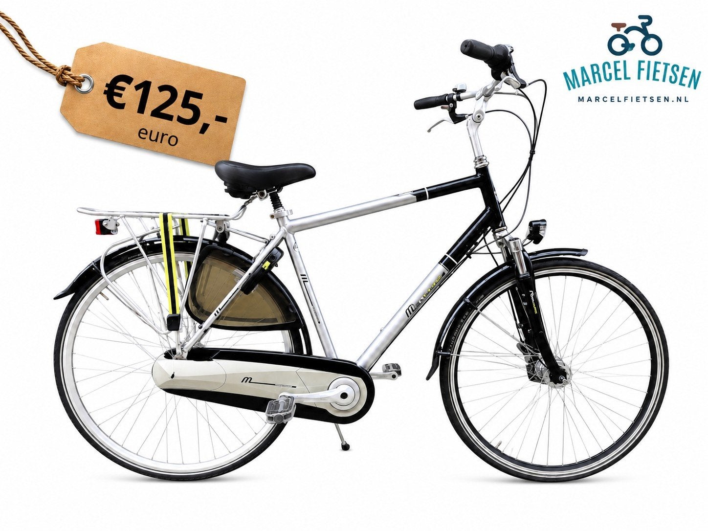 Nette Mercure herenfiets. Fiets met versnellingen, Gebruikt, Versnellingen, Marcel Fietsen, Stationsweg 24 Bedum