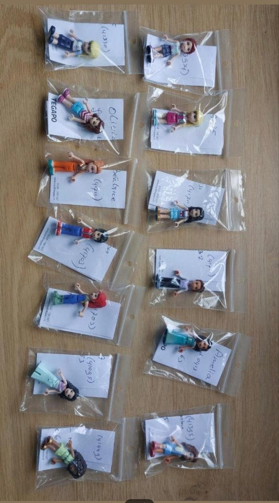 20 lego Friends minifiguren, Ophalen of Verzenden