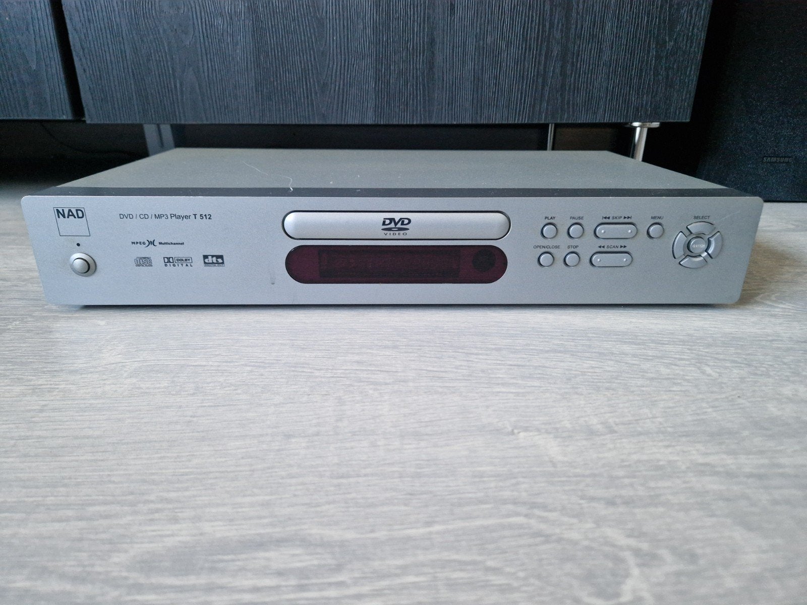 NAD T 512 mp3/dvd/cd speler, getest en werkt, Ophalen of Verzenden, Overige merken