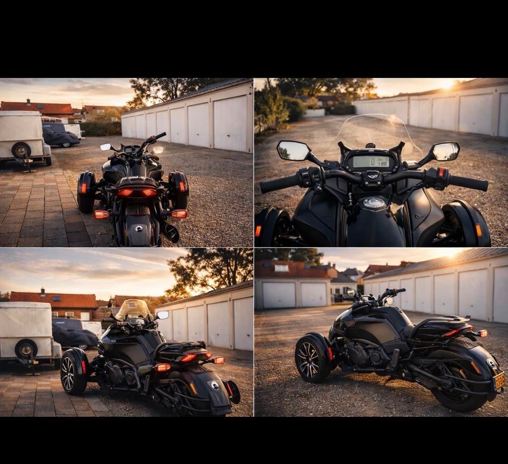 Can-Am Spyder F3-S Special Series - Zwart - Krachtig, Motoren, 3 cilinders