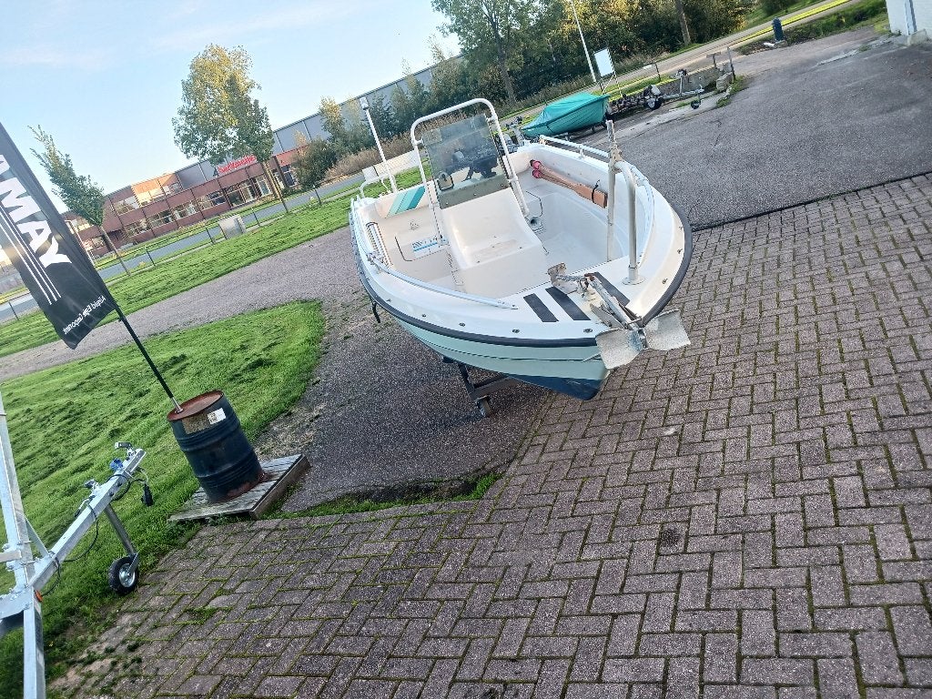 yamarin big fish 470 console boot, Ophalen, Gebruikt, Polyester