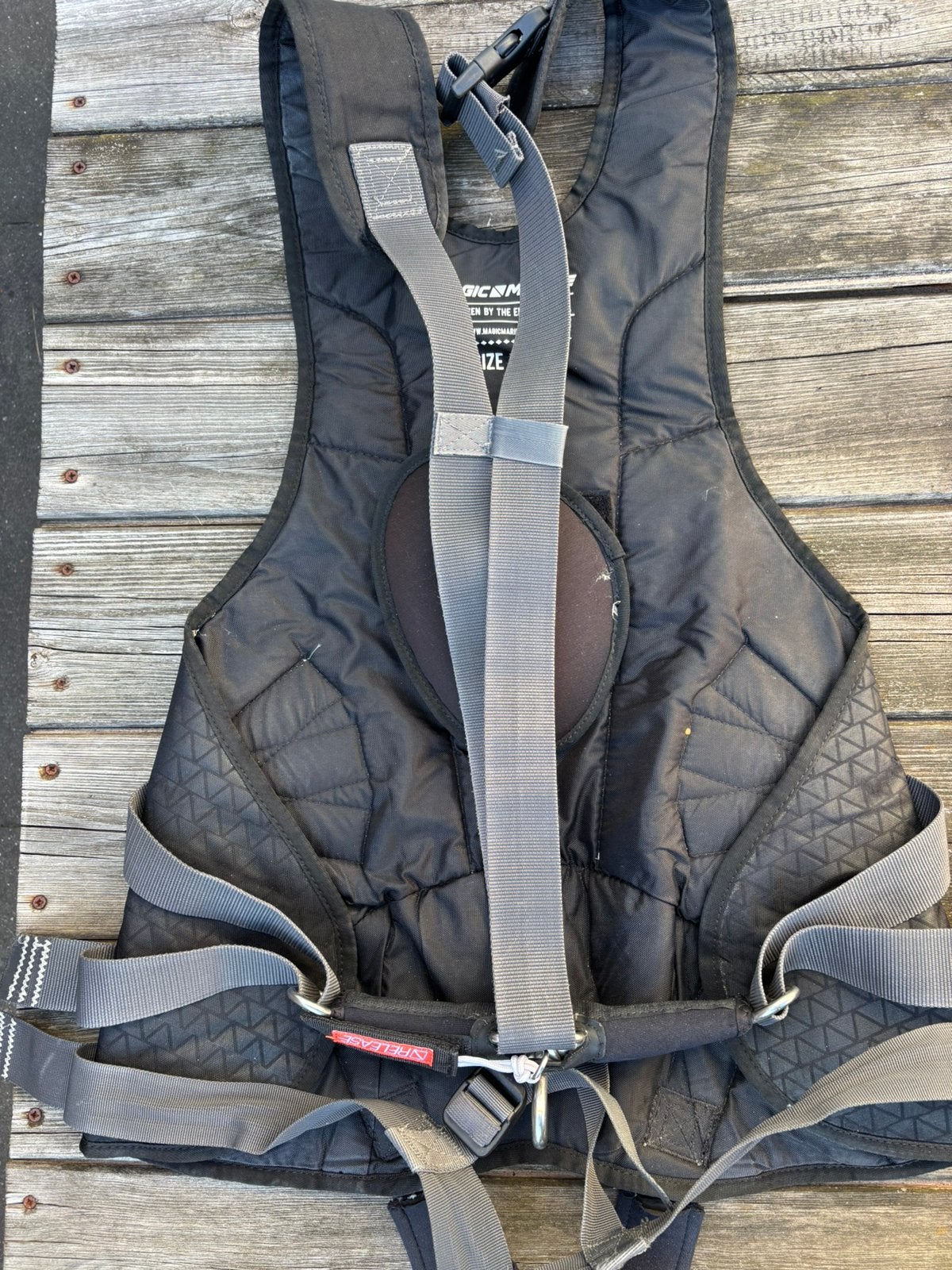 Magic Marine trapeze broek maat M, Watersport en Boten, Verzenden, Zo goed als nieuw