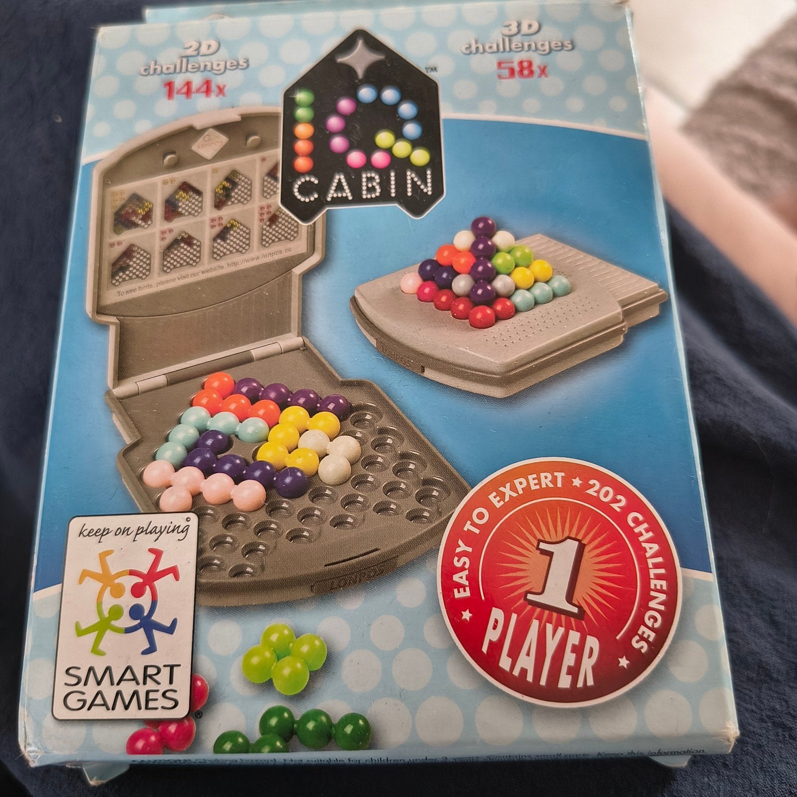 Smart Games IQ-Cabin: Logisch 2D & 3D denkspel, Ophalen, Een of twee spelers, Zo goed als nieuw, Smart Games
