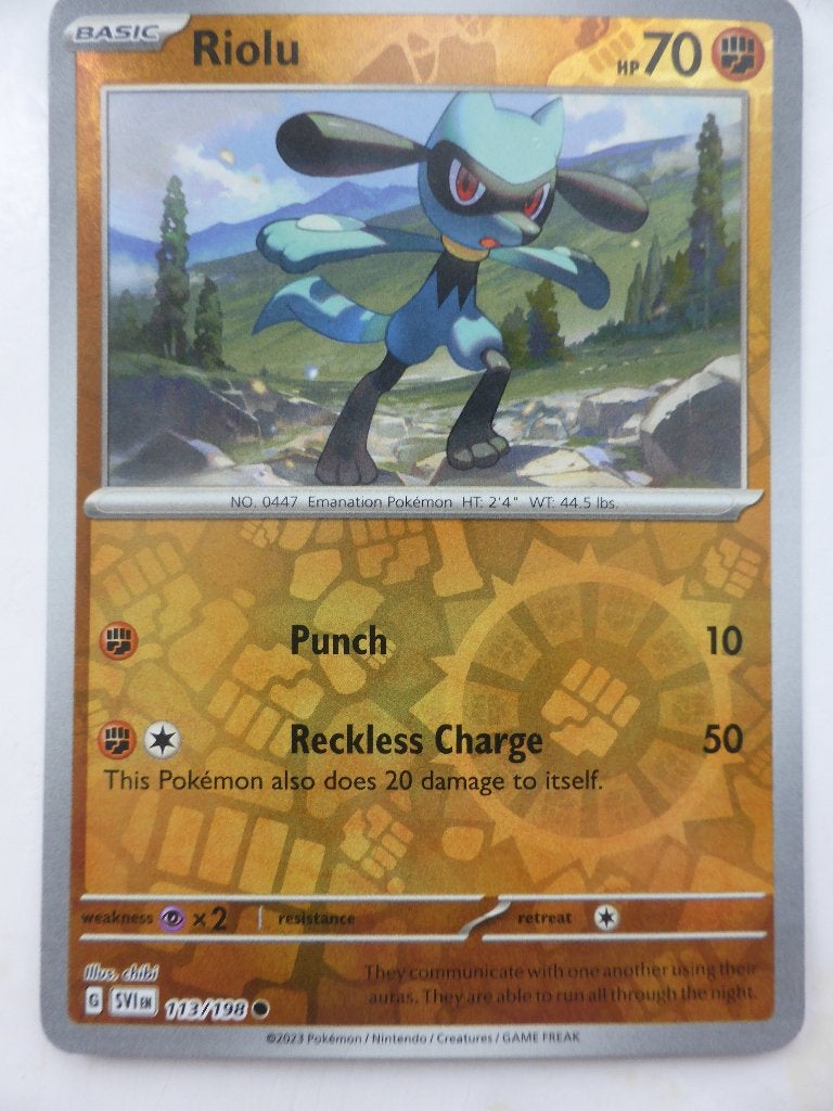 Riolu 113/198 (Pd1), Ophalen of Verzenden, Zo goed als nieuw, Losse kaart