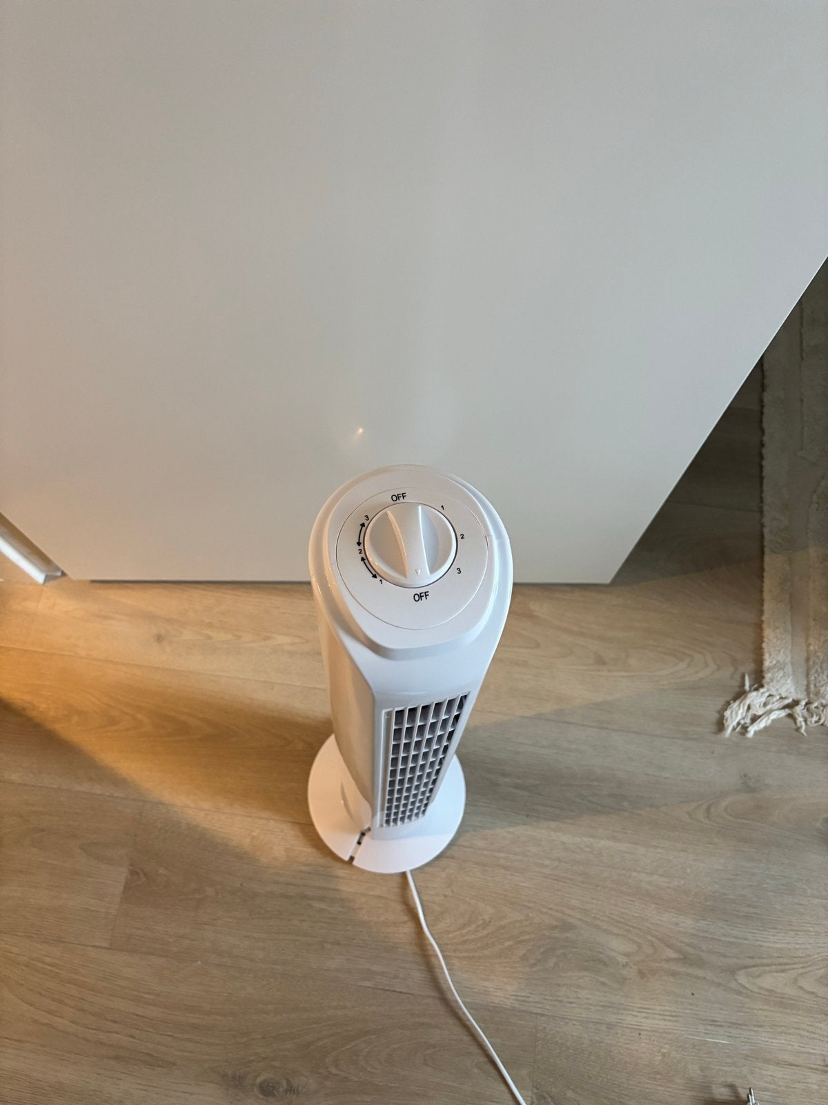 Stijlvolle torenventilator - Wit, Ophalen, Gebruikt, Torenventilator