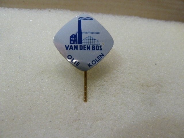 Speldje Van den Bos kolen - olie, Ophalen of Verzenden, Zo goed als nieuw, Overige onderwerpen