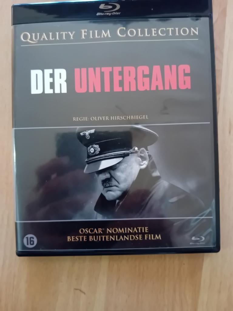 Der Untergang - Blu-ray - Oorlogsfilm over Hitler, Ophalen of Verzenden, Zo goed als nieuw, Drama