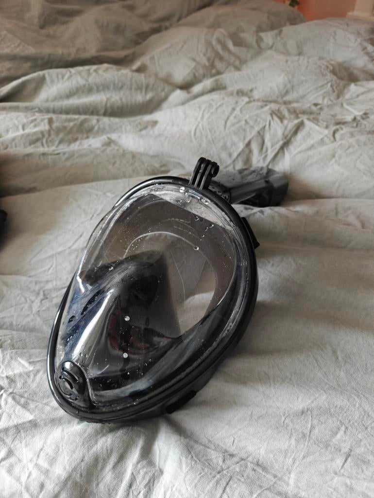 Snorkelmasker met GoPro mount, Ophalen of Verzenden, Gebruikt, Snorkelmasker