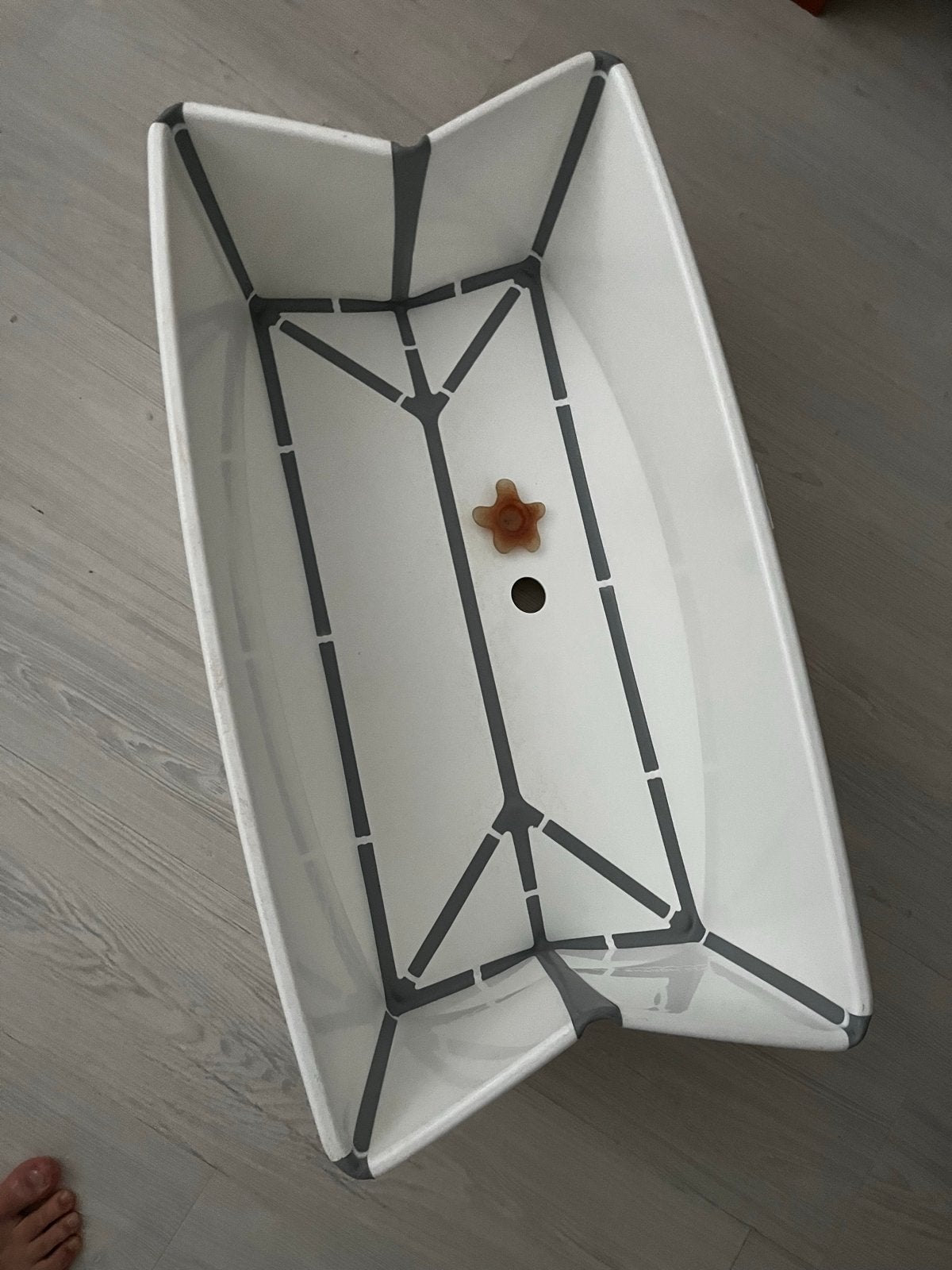 Stokke Flexi bath met stop, Gebruikt, Badje, Standaard, Ophalen