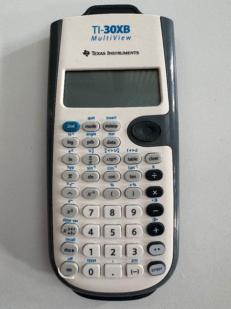Texas Instruments TI-30XB Multiview rekenmachine, Ophalen of Verzenden, Zo goed als nieuw