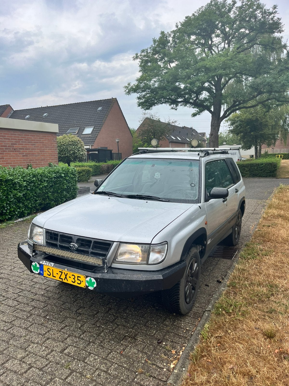 Subaru Forester 2.0 92KW 1998 Grijs, Auto's, Subaru, 1280 kg, 4 cilinders, Origineel Nederlands, Particulier