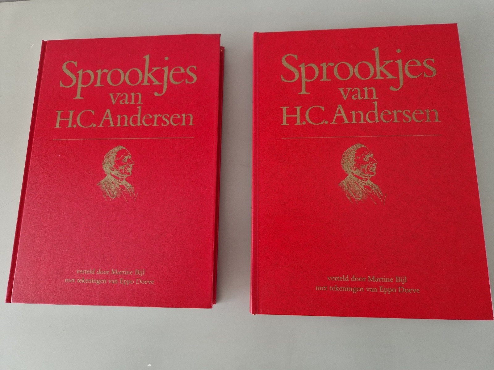 Sprookjes van H.C. Andersen,  verteld door Martine Bijl, Ophalen