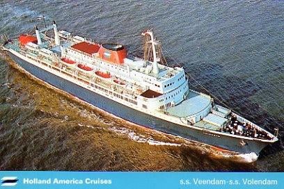 Ansichtkaart MS Volendam (Holland America Line), Ophalen of Verzenden, Nieuw, Kaart, Foto of Prent