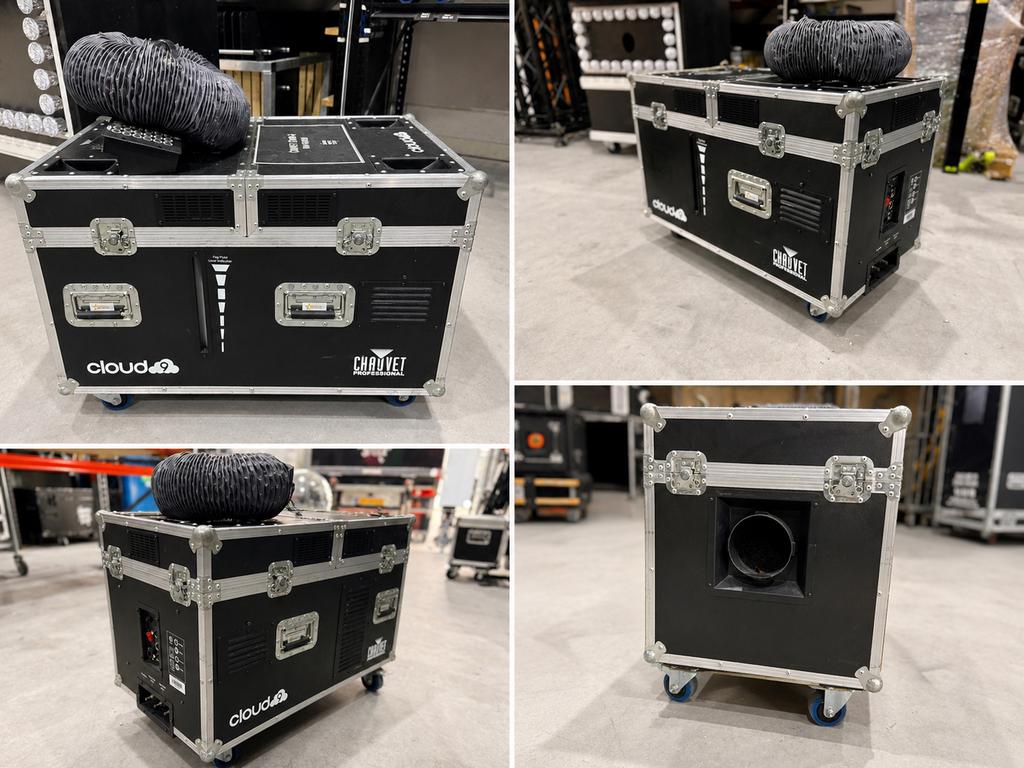 Chauvet Cloud 9 Low Fogger - Professionele Laaghangende Rook, Ophalen of Verzenden, Gebruikt