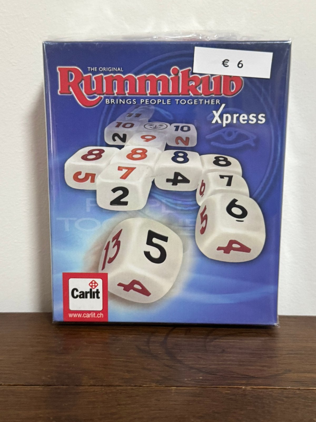 Rummicub dobbelspel, Ophalen of Verzenden, Zo goed als nieuw, Een of twee spelers, Goliath Games