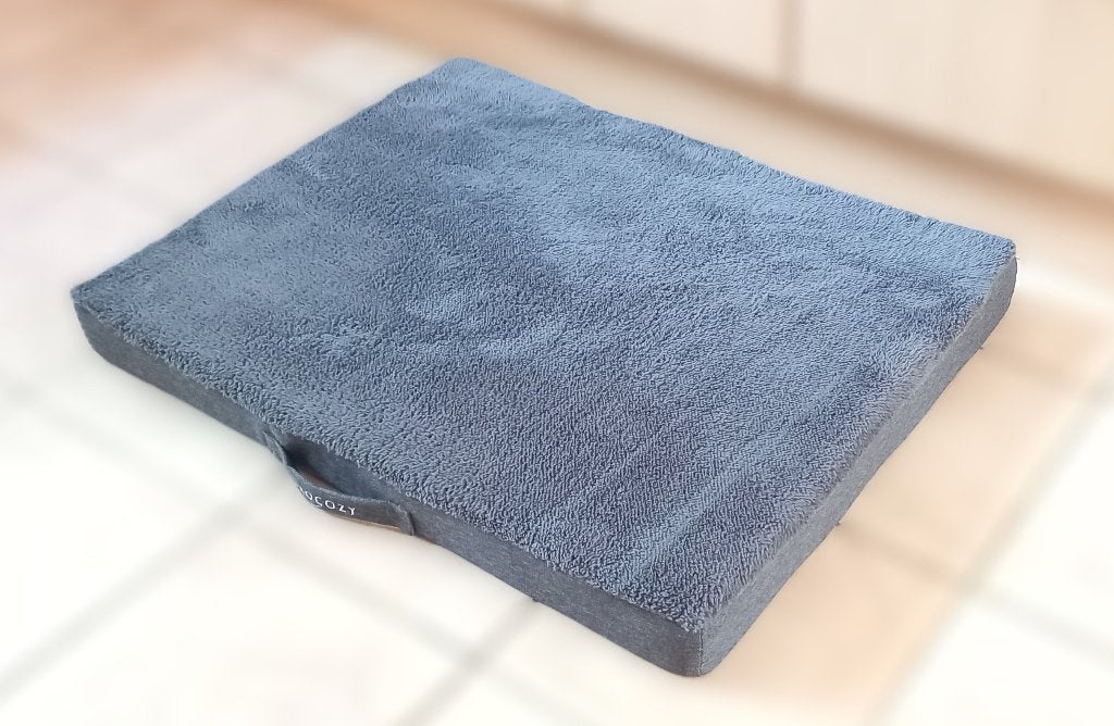 Hondenkussen – antraciet grijs – 80x60 cm – Wasbare hoes, Ophalen