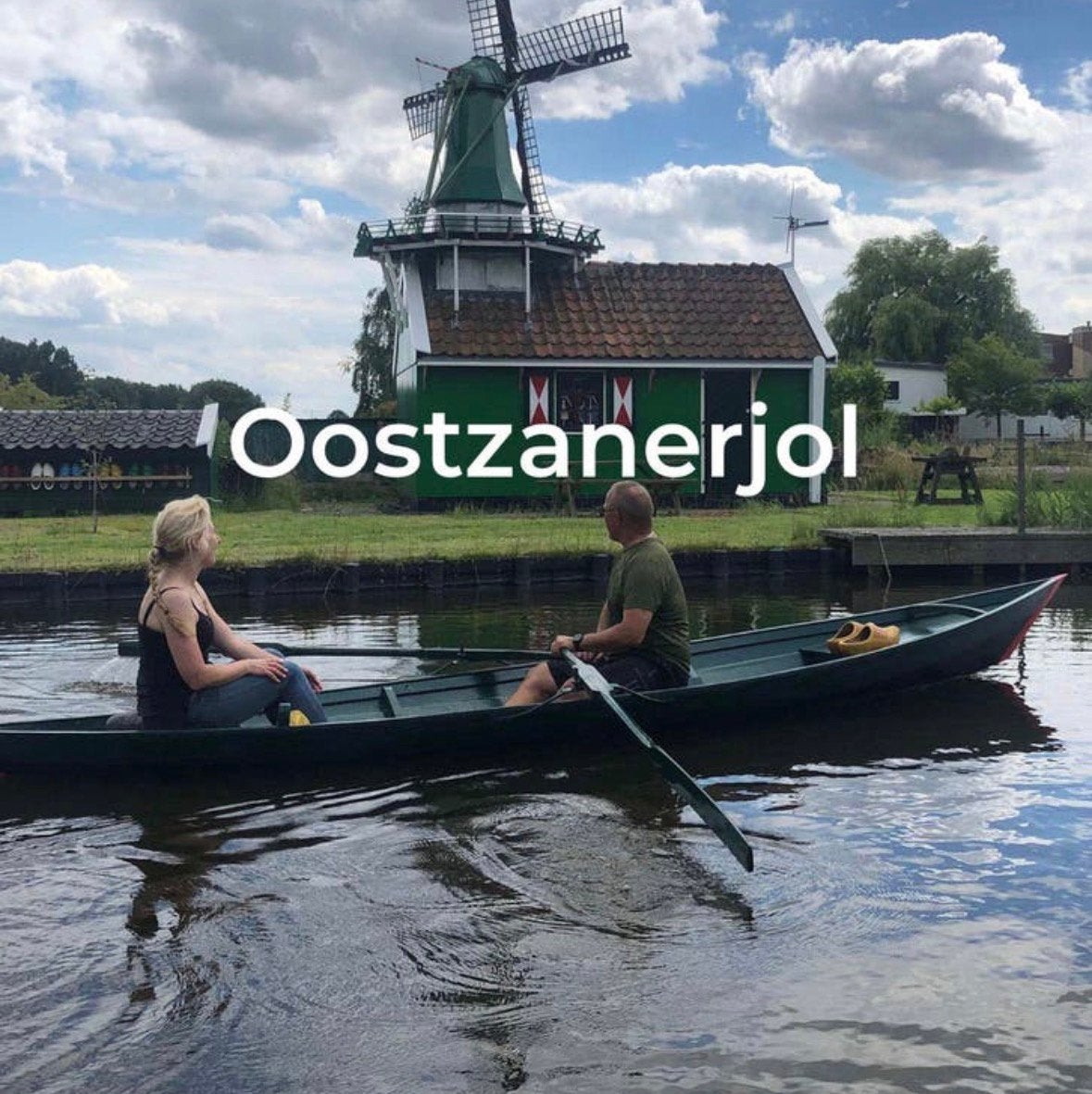 Oostzaner jol + trailer, Uniek varend erfgoed, Gerestaureerd, Ophalen, Gebruikt, Met peddels, Overige typen