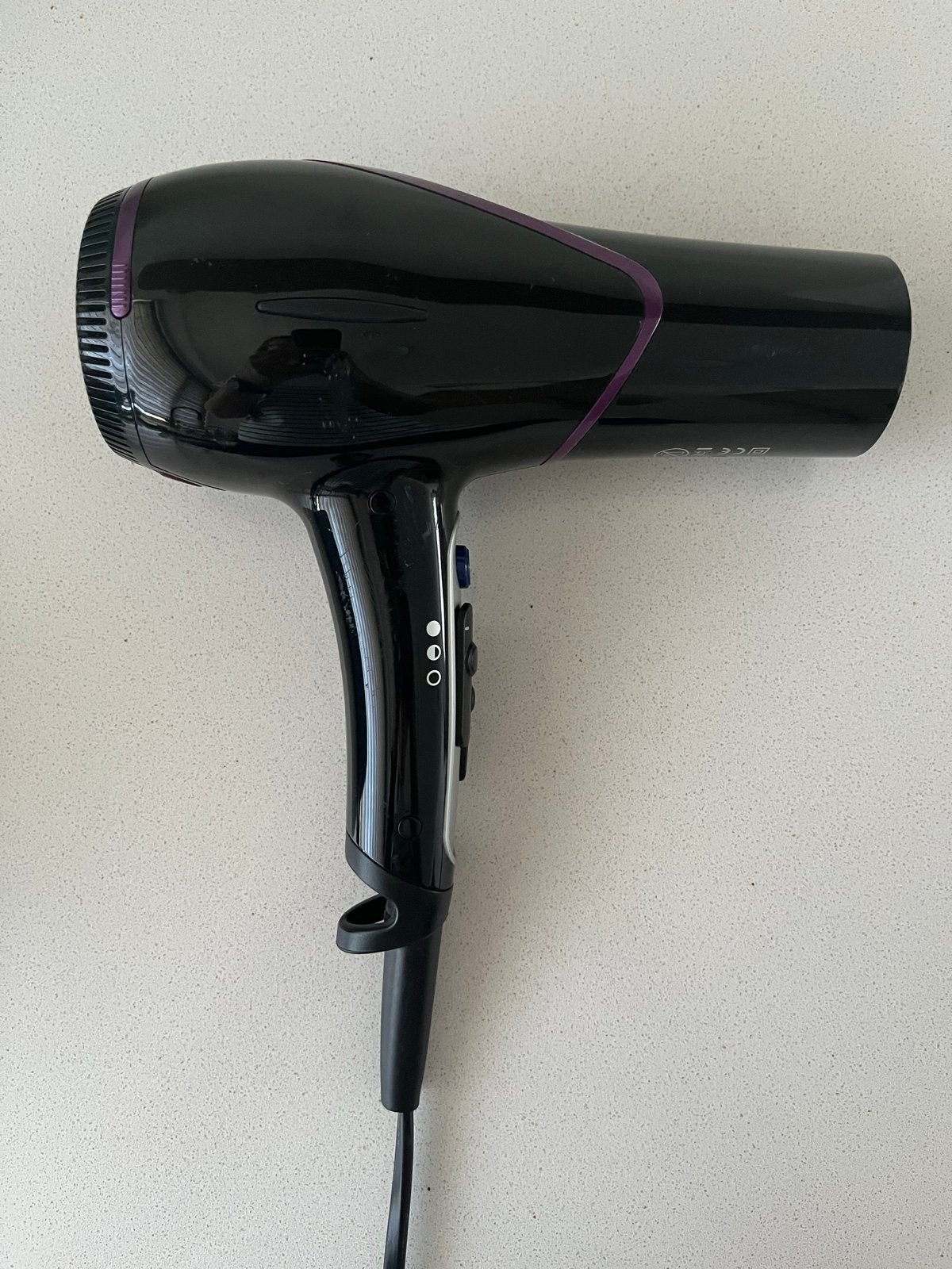 Carmen Föhn HD2290 Salon Control High Performance 2200W, Ophalen of Verzenden, Gebruikt, Haarverzorging