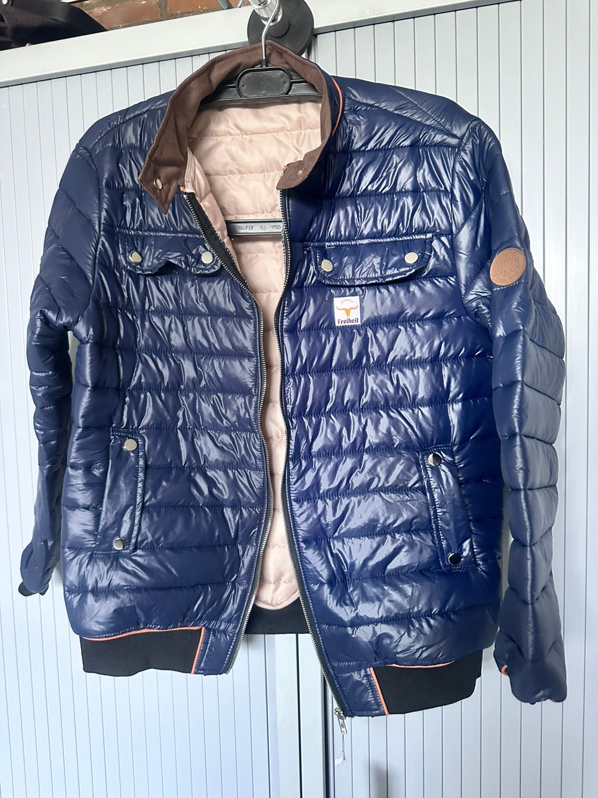 Dons jas blauw maat M nieuw, Kleding | Heren, Jassen | Winter, Ophalen of Verzenden, Nieuw, Blauw