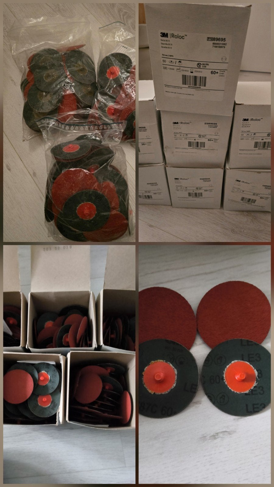 3M ROLOC/CUBITRON FIBER SLIJPSCHIJVEN, Ophalen, Nieuw
