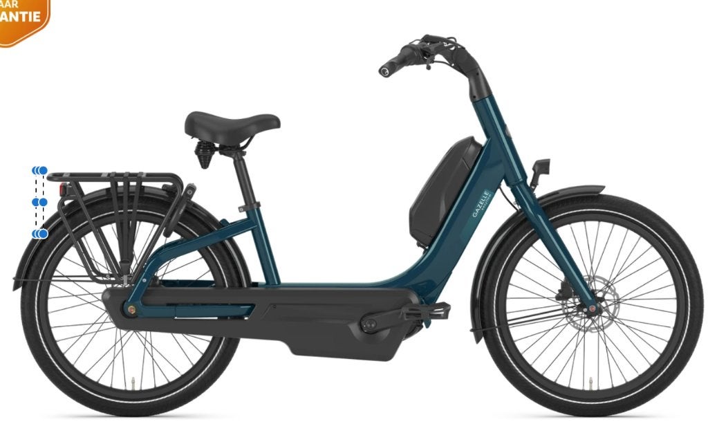 elektrische fiets, Ophalen, Zo goed als nieuw, Minder dan 47 cm, 50 km per accu of meer