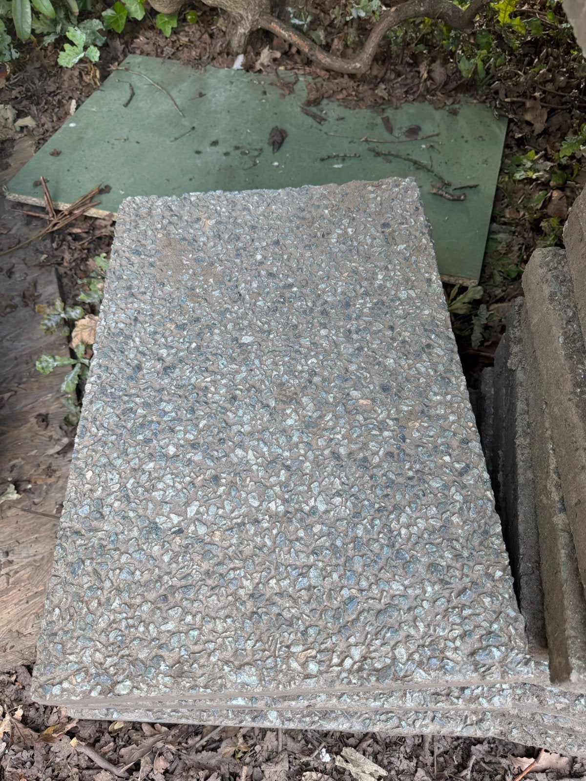 Betonnen grindtegels 60x40x5, Ophalen, Gebruikt, 10 m² of meer, Beton