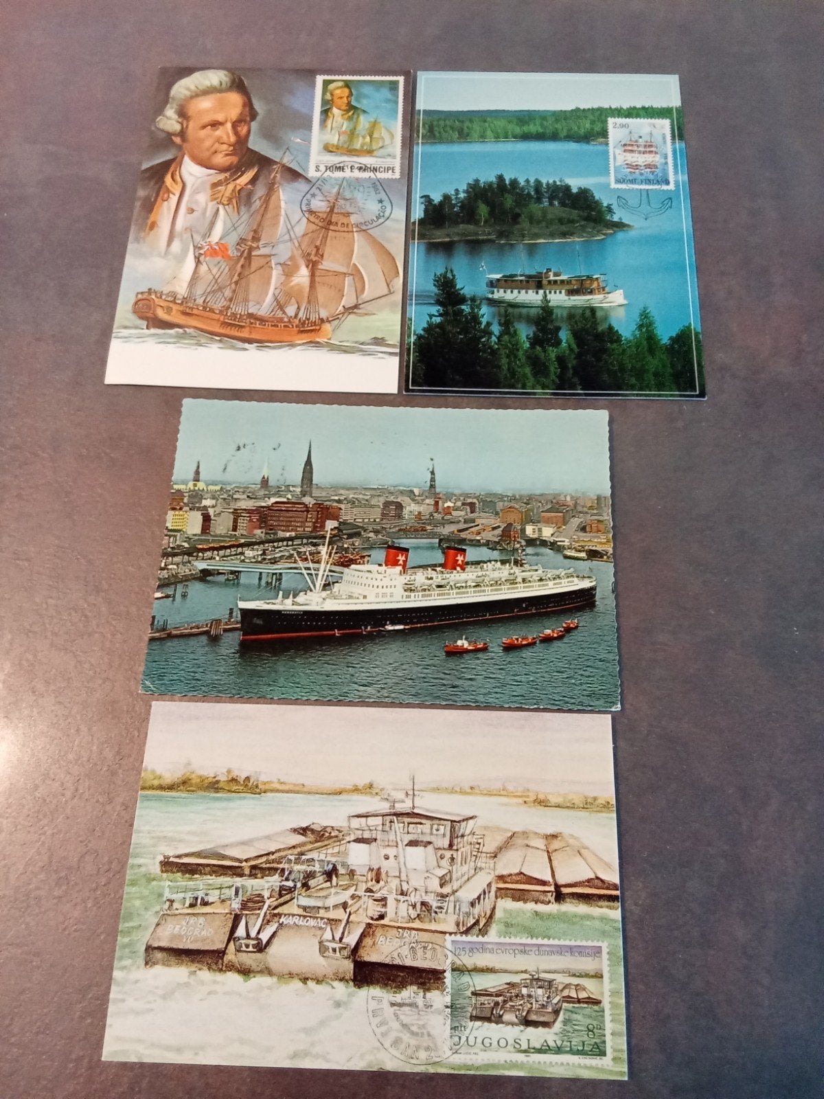 Collectie scheepvaart gerelateerde postzegels en enveloppen, Ophalen of Verzenden, Overige thema's