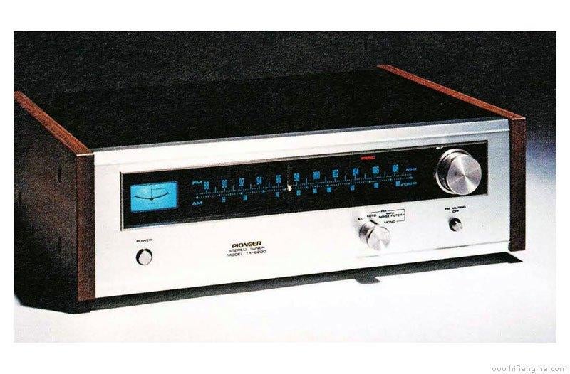 Pioneer TX-6200 AM/FM stereo tuner, Ophalen, Gebruikt