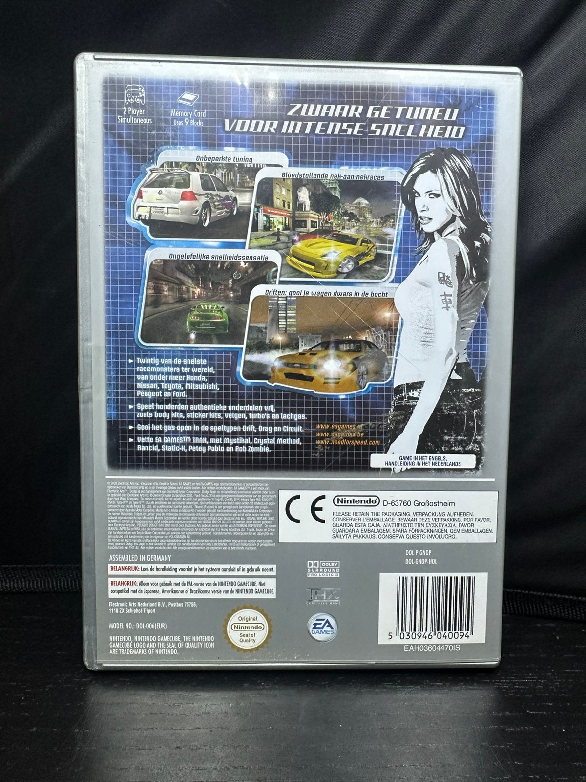 Need for Speed Underground - Nintendo GameCube, B, S, 1 speler, Racen en Vliegen