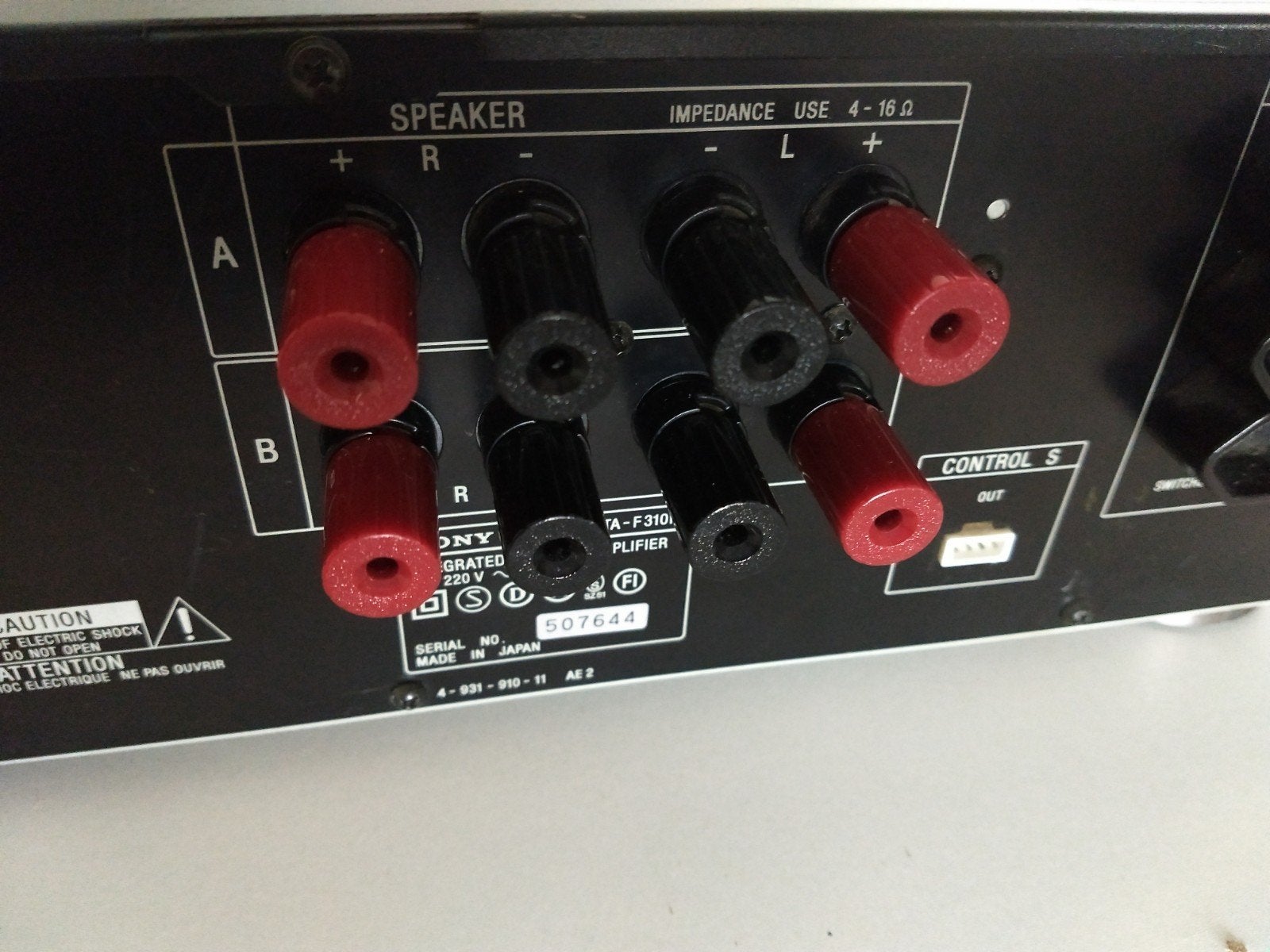 goede Sony Versterker TA-F310R, Ophalen, Gebruikt, Stereo, Sony