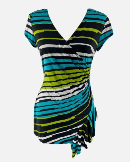 Joseph Ribkoff chique gestreept stretch tuniek mt 42