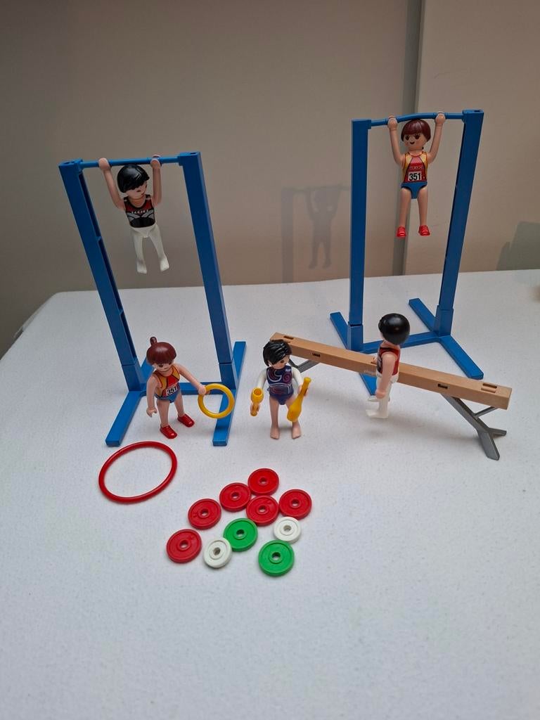 Playmobil Turnen Set met Figuren en Accessoires, Kinderen en Baby's, Ophalen of Verzenden, Gebruikt, Complete set