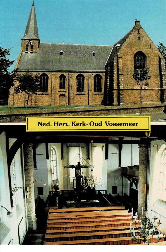 Oud-Vossemeer, Kerk, Ophalen of Verzenden, Ongelopen, Zeeland
