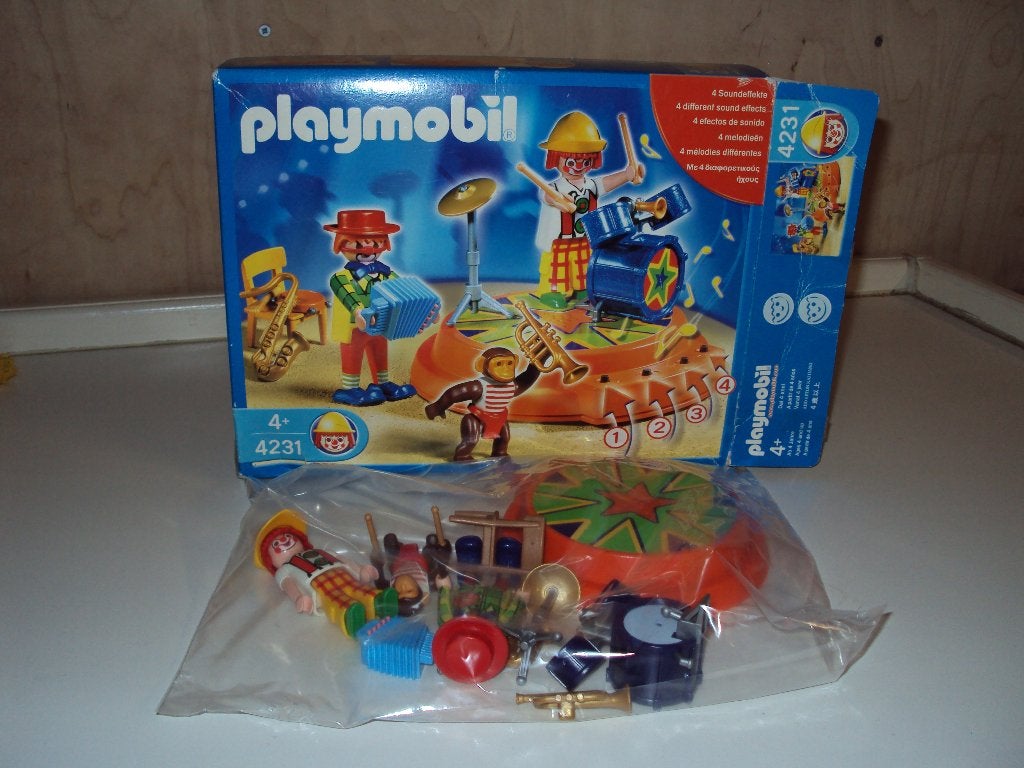 Playmobil circus orkest, Ophalen of Verzenden, Gebruikt, Overige typen