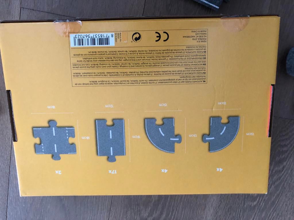 Hema puzzelweg, Ophalen of Verzenden, Gebruikt, Jongen of Meisje