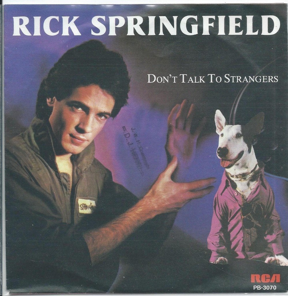 Vinyl Single Rick Springfield, Ophalen of Verzenden, Gebruikt, Pop