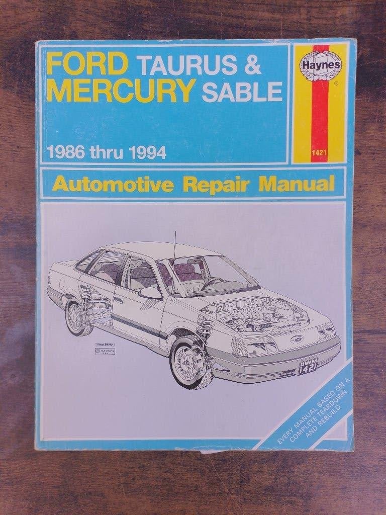 Haynes werkplaatsboek Ford Taurus & Mercury 1986 - 94, Ophalen of Verzenden, Gelezen, Ford