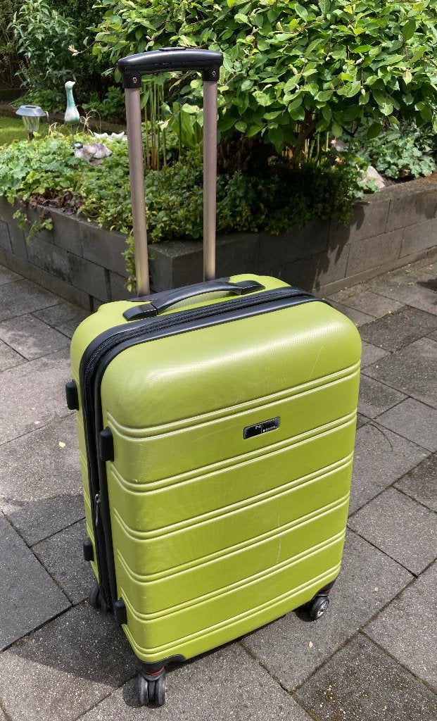 Koffer, Sieraden, Tassen en Uiterlijk, Koffers, Gebruikt, Hard kunststof, 35 tot 45 cm, Ophalen