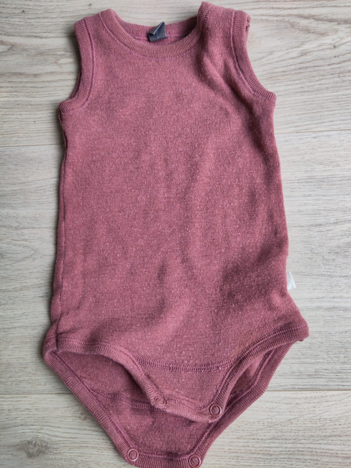 Dilling wollen romper mouwloos maat 62, Nacht- of Onderkleding, Gebruikt, Jongetje of Meisje, Ophalen of Verzenden