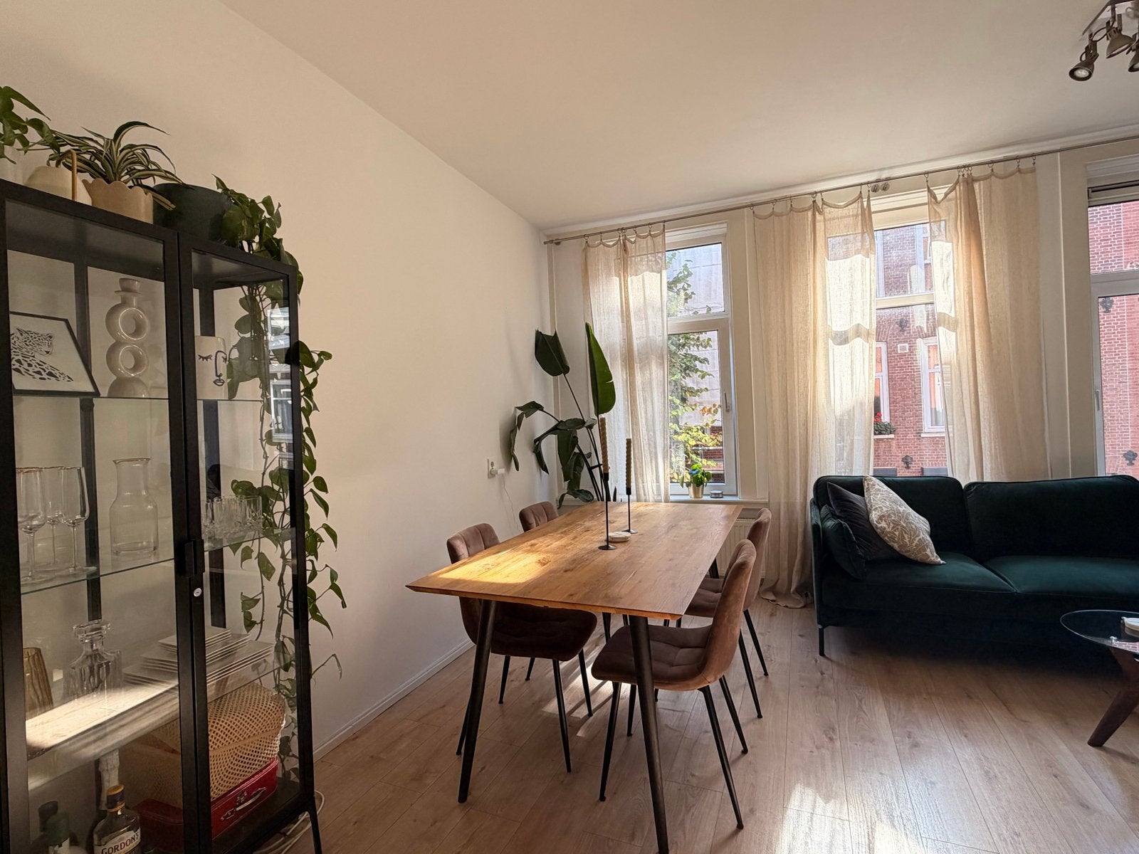 Eettafel Loods5 Puck 180cm - Goede staat, Ophalen, Gebruikt, 50 tot 100 cm, Vijf personen of meer