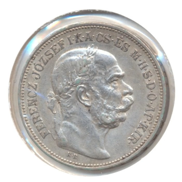 Oostenrijk-Hongarije (H) 2 Korona 1913 K.B., Ophalen of Verzenden, Hongarije, Losse munt, Zilver