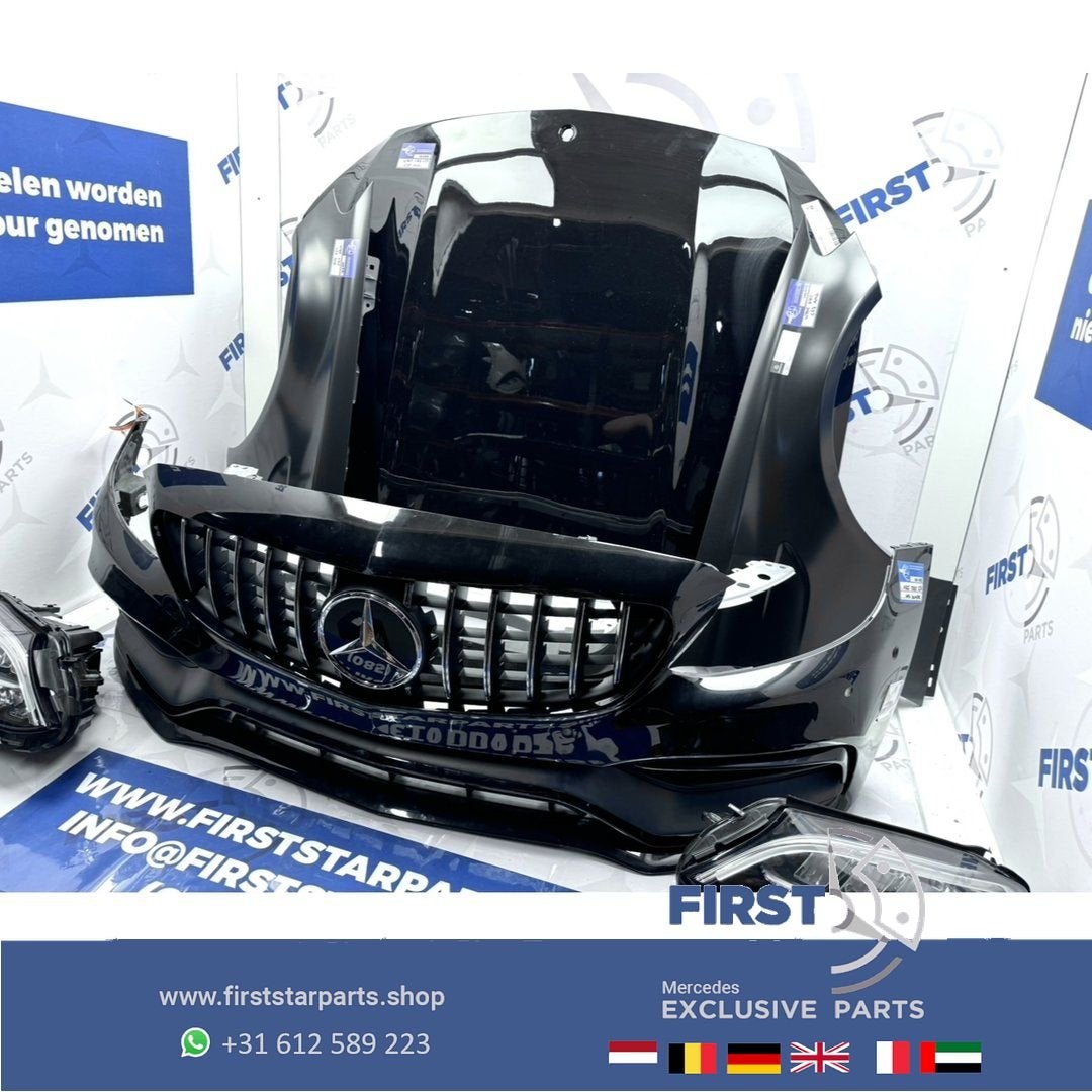 W205 COUPÉ CABRIO C63s AMG FACELIFT VOORKOP COMPLEET Mercede, Gebruikt, -, Voor, Ophalen of Verzenden