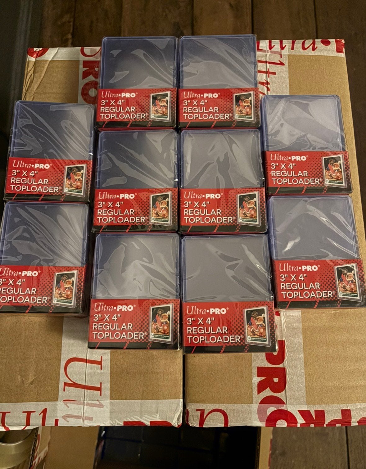 8 packs Toploaders + 8 packs penny sleeves, Ophalen of Verzenden, Zo goed als nieuw, Sleeves of Kaarthoesjes