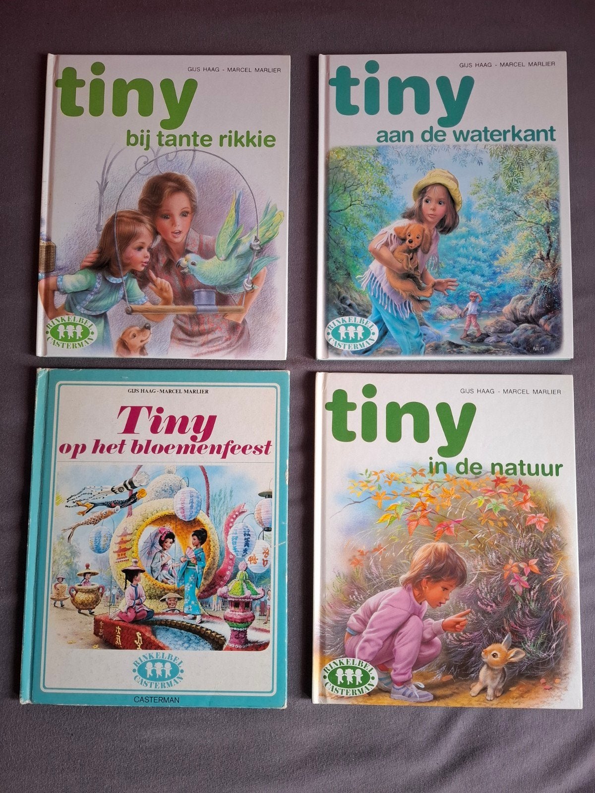 Tiny Boekenreeks - 4 delen (Casterman), Boeken, Kinderboeken | Jeugd | onder 10 jaar, Ophalen of Verzenden, Gelezen, Gus Haag, Marcel Marlier