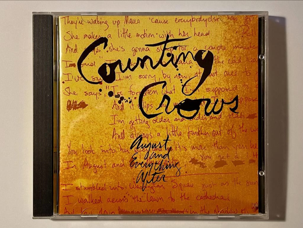 Counting Crows - August and Everything After CD, Ophalen of Verzenden, Zo goed als nieuw