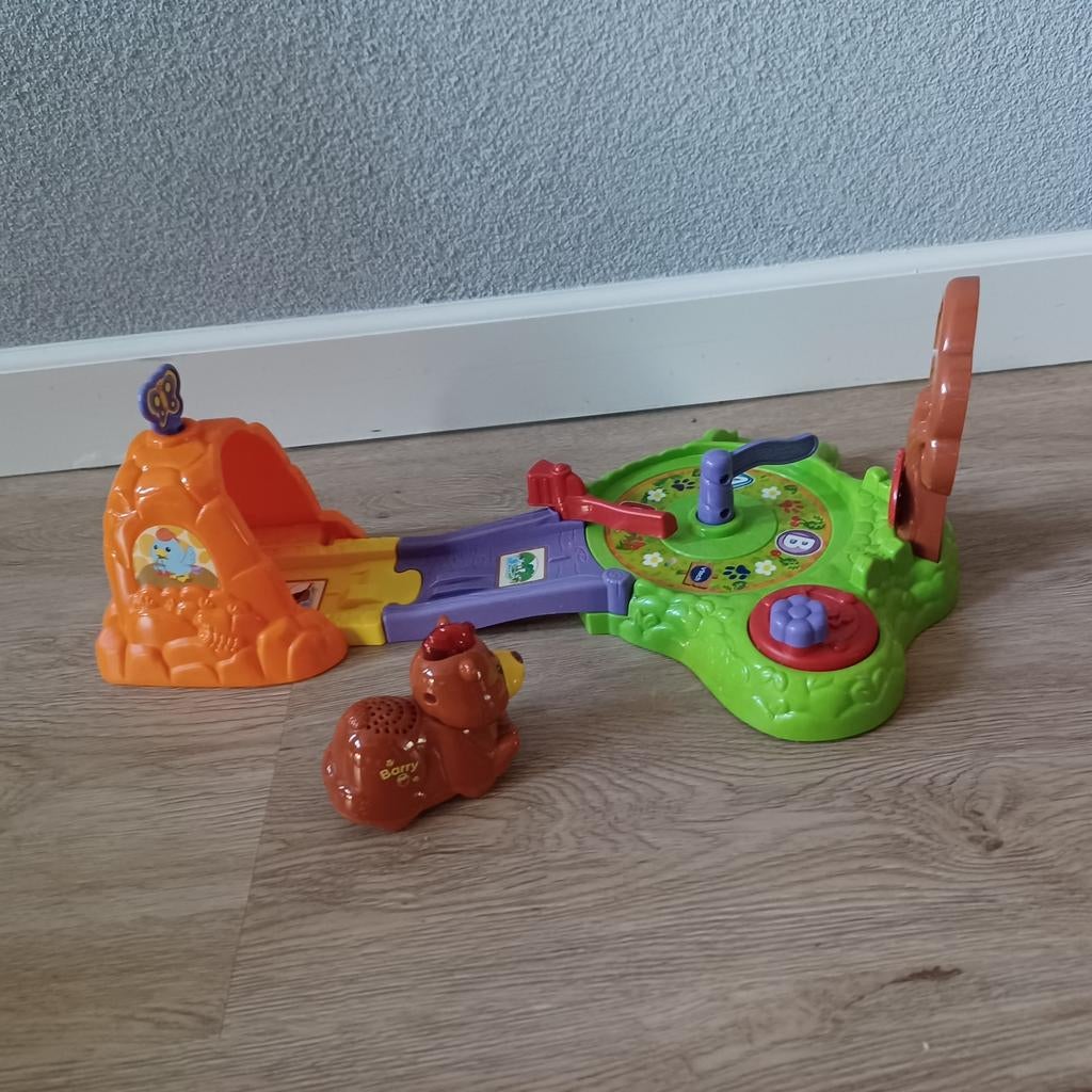 VTech Zoef Zoef Dieren Speelset met Barry de Beer, Ophalen of Verzenden, Gebruikt, Overige typen, Met geluid